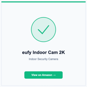 eufy Indoor Cam 2K - Smart Safe Gear product review