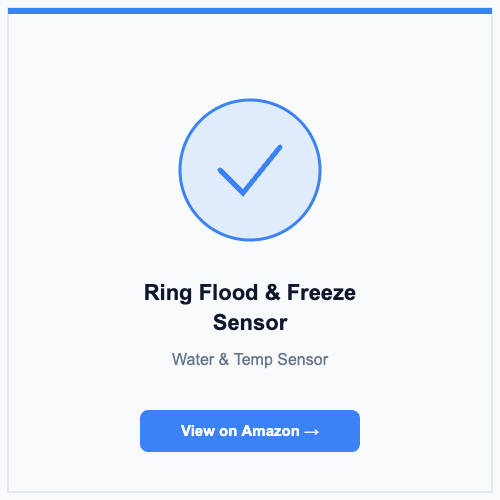 Ring Alarm Flood & Freeze Sensor