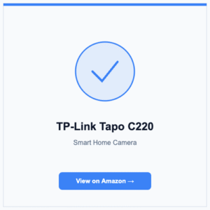 TP-Link Tapo C220 - Smart Safe Gear product review