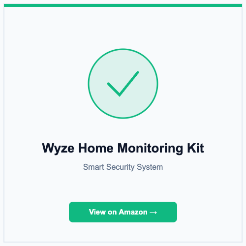 Wyze Home Monitoring Kit